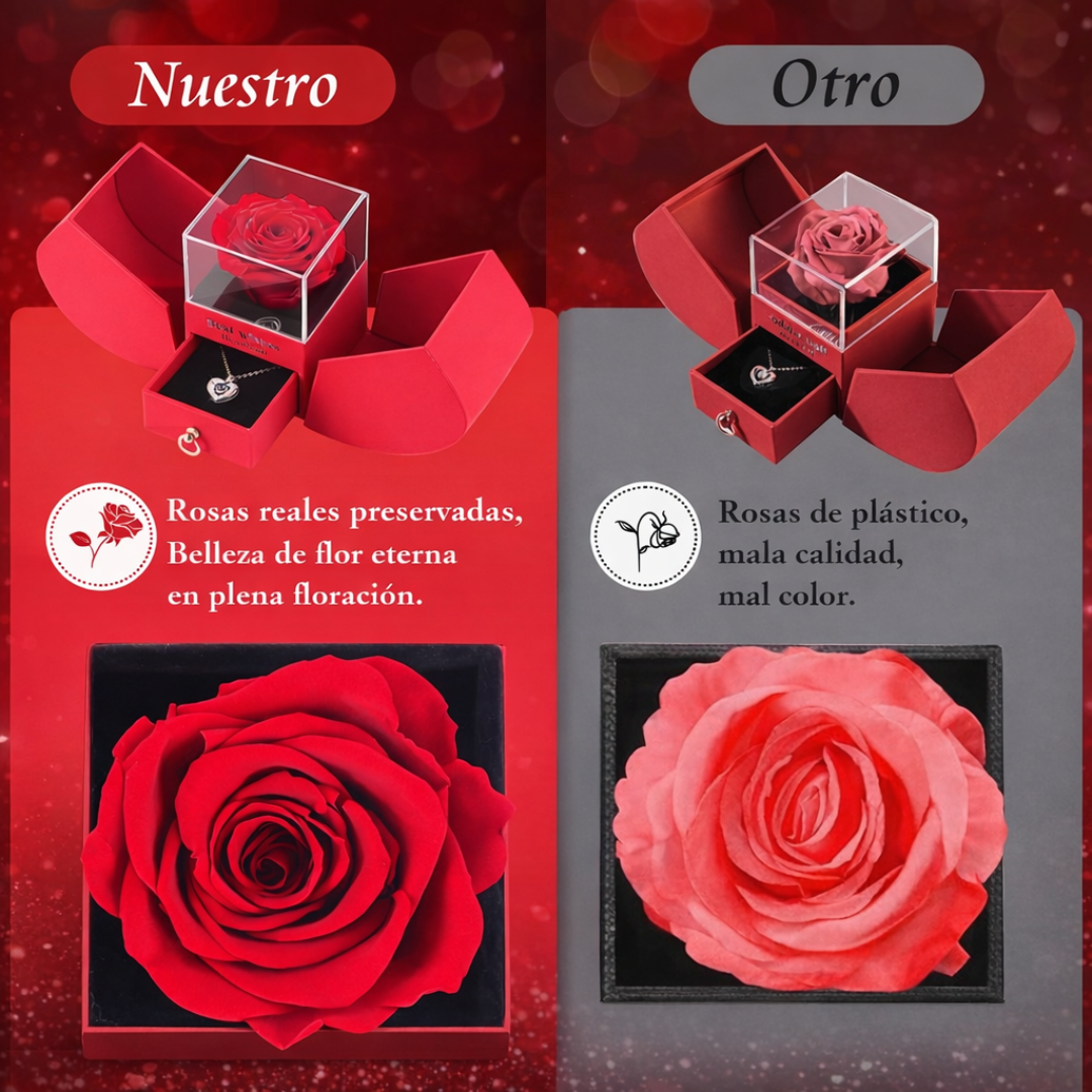 Corazón Sorpresa Premium con Collar